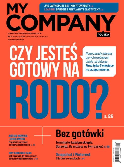 Miesięcznik My Company Polska - Wydanie 3/2018 (30)
