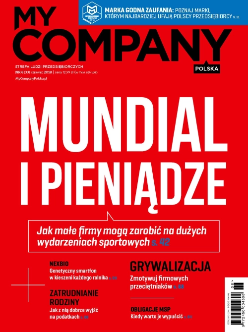 Miesięcznik My Company Polska - Wydanie 6/2018 (33)