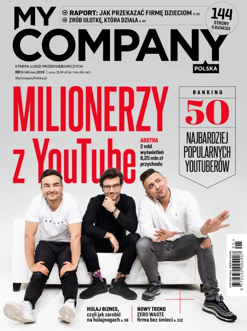 Miesięcznik My Company Polska - Wydanie 5/2019 (44)