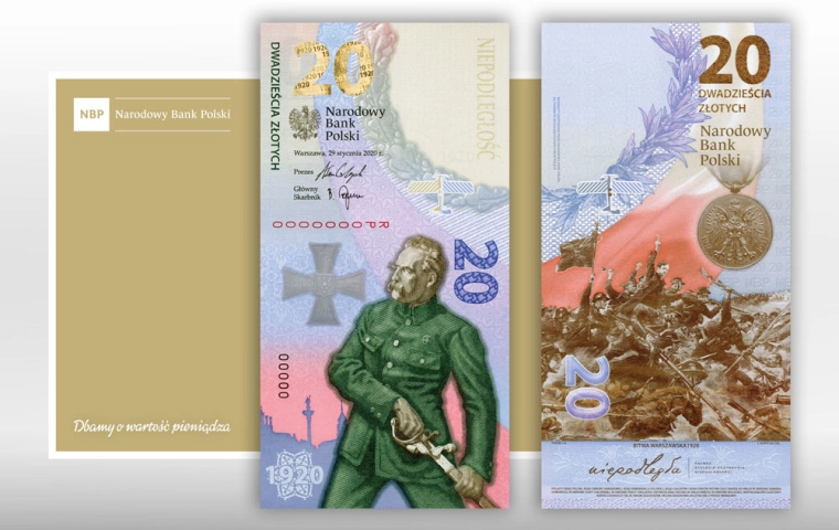 Pierwszy polski banknot w formacie pionowym już dostępny