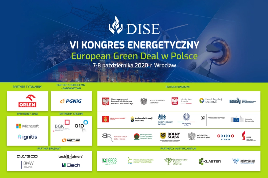 European Green Deal na VI Kongresie Energetycznym DISE