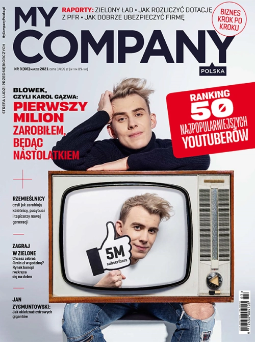 Miesięcznik My Company Polska - Wydanie 3/2021 (66)