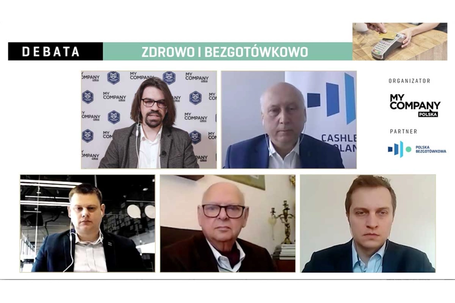 Uczestnicy debaty My Company Polska